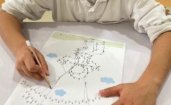 点つなぎに取り組んだよ😄【鹿児島市の放課後等デイサービス】